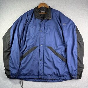 DryJoys By FootJoy Wind Breaker Golf Jacket Men's XL Mesh Lined Zip Pockets READ